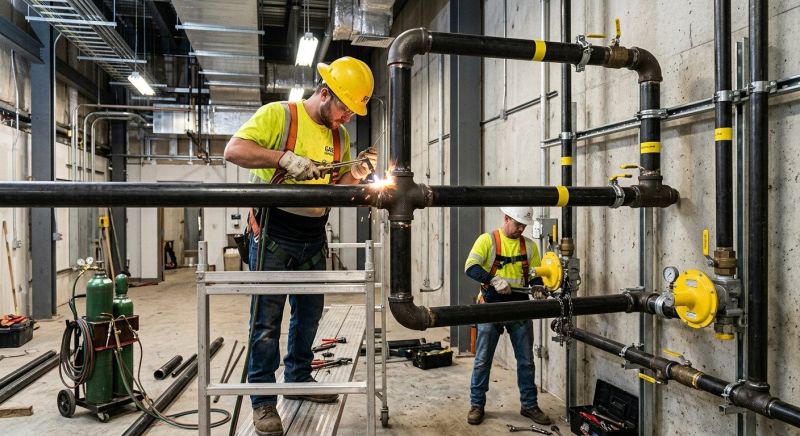 Commercial Gas Installation in Austin, TX