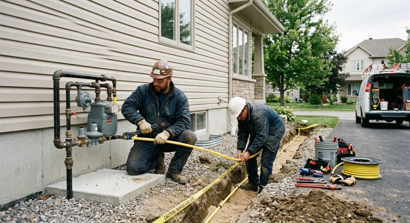 Gas Line Rerouting in San Antonio, TX