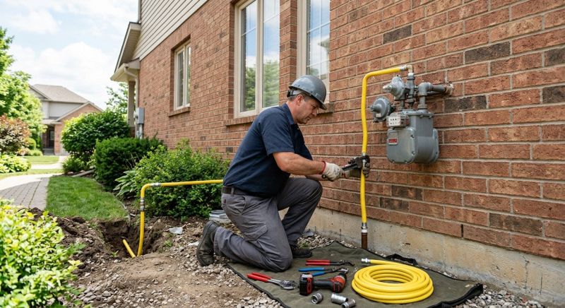 Home Gas Line Installation in Annapolis, MD