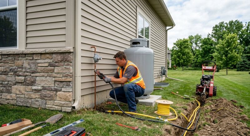 Propane Line Replacement in Sacramento, CA