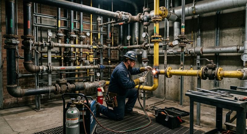 Commercial Gas Line Service in Sacramento, CA
