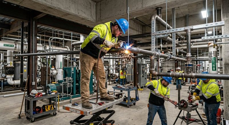 Commercial Gas Piping in Annapolis, MD
