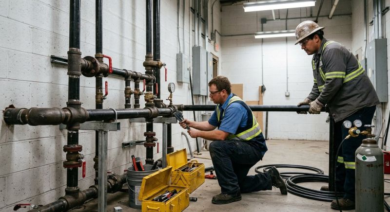 Commercial Gas Plumbing in Annapolis, MD