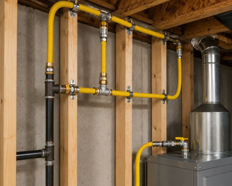 Csst Plumbing Installation in San Antonio, TX