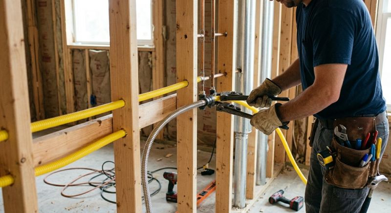 Csst Plumbing Installation in Sacramento, CA
