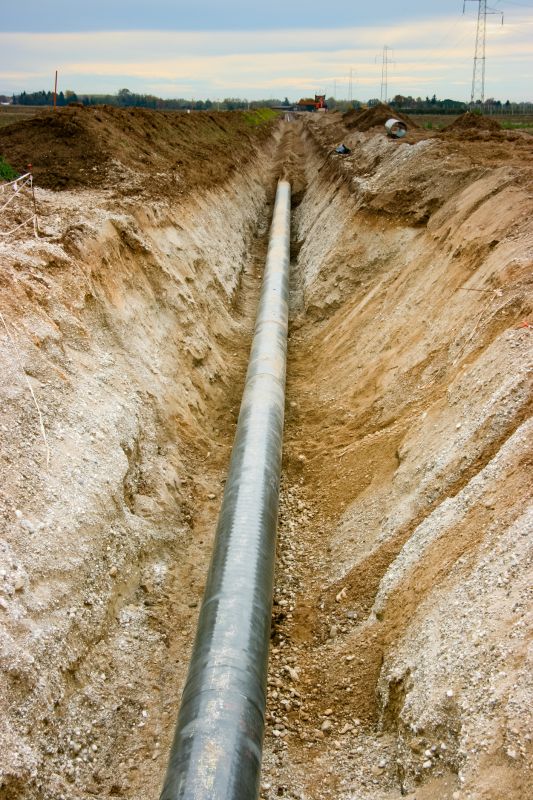 Underground Gas Piping
