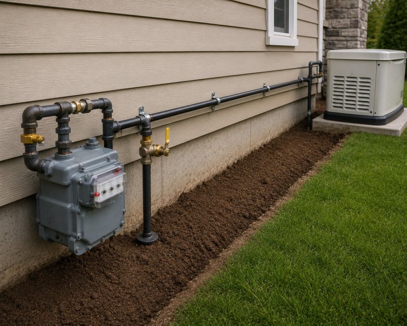 Gas Line Rerouting in Austin, TX