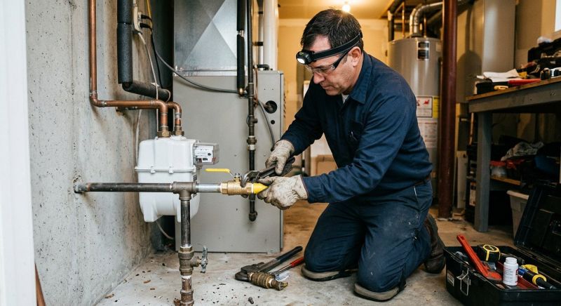 Gas Valve Replacement in Fredericksburg, VA