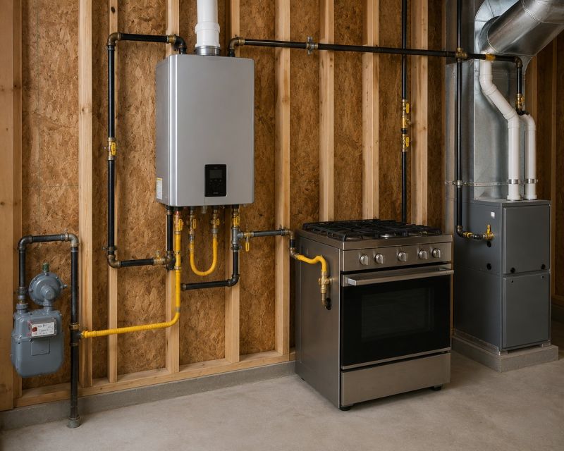 Natural Gas Plumbing in Fredericksburg, VA