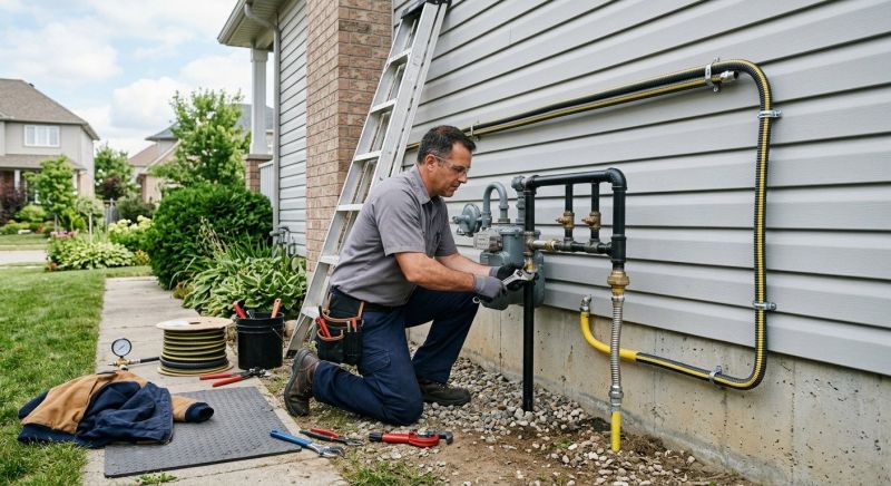 Propane Line Installation in Austin, TX
