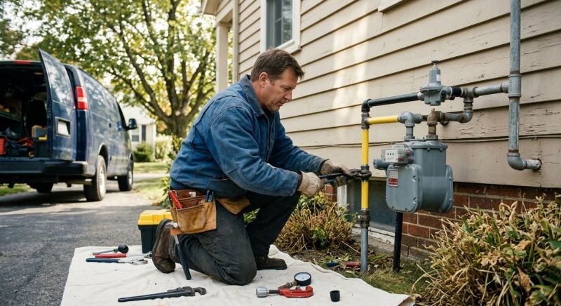 Propane Line Installation in Austin, TX