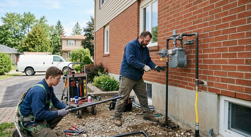 Propane Line Installation in Austin, TX