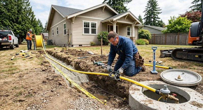 Propane Line Replacement in Denver, CO