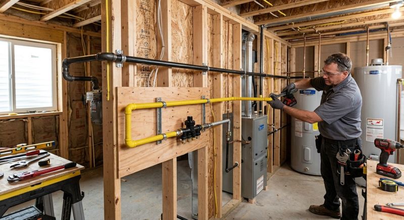 Residential Gas Piping in Austin, TX