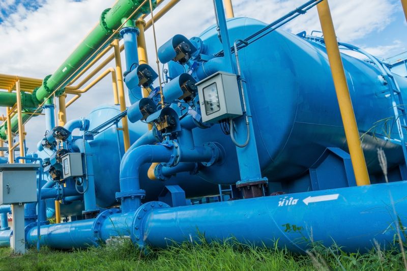 Industrial Tank Setup