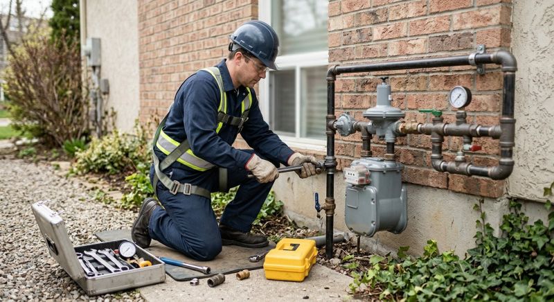 Underground Gas Line Service in Fredericksburg, VA