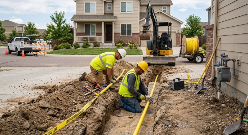 Underground Gas Line Service in Austin, TX